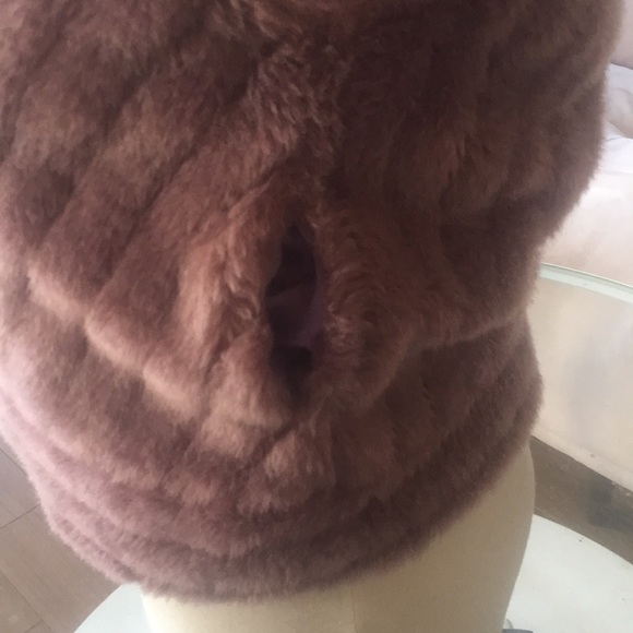 Pink Faux Fur Vest - Picture 7 of 10